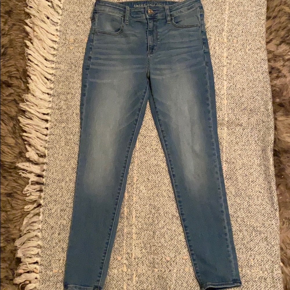 American Eagle hi-rise jegging Next Level stretch